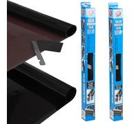 All Ride Black Window Tint Film 3m x 50cm Kit - Reduces Sun Glare, Heat & UV (25% VLT) for Cars, Vans & Limos