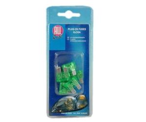 All Ride Car 871125226237 Plug-In Fuse 30A (X5)
