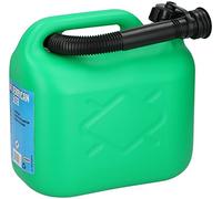 All Ride Jerry Can 5L - Water and Petrol Can - UN-Certified for Dangerous Liquids - with Spout - Green