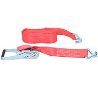 All Ride Lashing Strap with Ratchet - Lashing Strap 9 m - Max. 2000 kg - Nylon - Red
