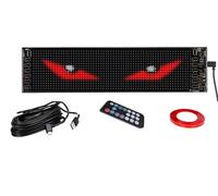 All Ride LED Panel 59 x 12 cm - Flexible LED Screen with Remote Control and App - 1536 RGB LEDs - USB A/C Power Supply with Switch - for Car, Showcase, Party or Pub