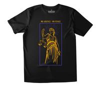 All Riot No Justice No Peace Organic T-Shirt - Black