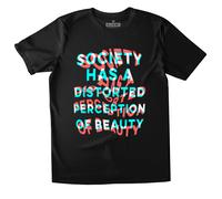 All Riot Society Beauty Standards Organic T-Shirt - Black