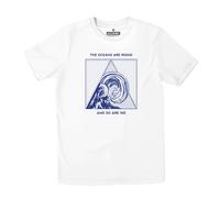 All Riot The Oceans are Rising Organic T-Shirt - White