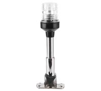 All Round Navigation Light 3W LED Marine Grade Stainless Steel Sail Signal Lamp 360 Degree Illumination for Yacht Boat Marine XP6 9in