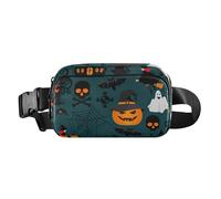 All Saints' Day Bum Bag Halloween Decoration Fashion Waist Bag for Women Men Water Resistant with Adjustable Shoulder Strap for Traveling Shopping Running Multicolor 1, multi-coloured, 1 size, Waist