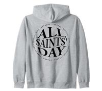 All Saints Day Catholic Francis Therese Joan of Arc Joseph Zip Hoodie
