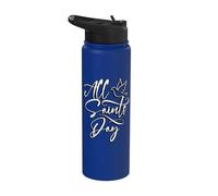 All Saints Day Holy Day November 1st Roman Catholic Stainless Steel Insulated Water Bottle