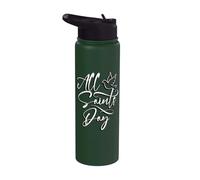 All Saints Day Holy Day November 1st Roman Catholic Stainless Steel Insulated Water Bottle
