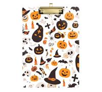 All Saints Happy Halloween Party Kitchen Storage Box Acrylic Charming for Students Nursing Trade Quest Size 9 x 12