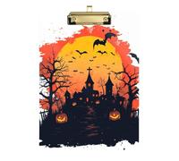 All Saints Happy Halloween Spooky Night Invoice Clipboard Holder Transparent For Nursing Students Trade Quest Size 9 x 12