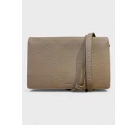 All Saints Small Leather Crossbody Bag Beige - O/S