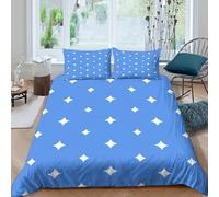 All Season 3D Microfiber Diamond pattern Duvet Cover Easy Care Bedding Set with Pillow Cases Modern geometric design Bed Quilt Cover Breathable Soft Machine Washable for Bedroom Decor King（220x240cm）