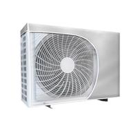 All-Season Air Conditioner Cover, Outdoor AC Unit Protection, Heavy-Duty 600D Oxford Cloth & Mesh, Large Size 80x26x57cm/31x10x22in, Weather-Resistant Shield