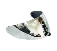 All Season Helmet Visor Motorcycle Helmets Len Unisex Windshield Compatible with H&JC I70 I10 HJ-31(Silver)