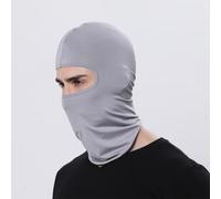 All Season Outdoor Balaclava Hood Ideal for Cycling, Skiing, and Camping (Light gray)