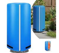 All-Season Tank Cover for Home & Park: Worry-Free Maintenance for Your Outdoor Propane, Water & Storage Tanks, Guards Against Freezing & Sun Damage, Sets Up in Seconds(50x137cm)