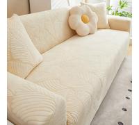 All-Season Universal Sofa Covers for 1/2/3/4/5 Seater Elastic Pet-Friendly Slipcovers Cat Scratch Resistant Waterproof Furniture Protectors (Size: 305-360 cm)