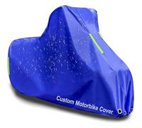 All Season Waterproof Motorcycle Cover Custom Fit for Big Bear Choppers Venom ProStreet 111 Carb with Carry Bag & Lock Holes丨UTV Cover Quad Cover Waterproof Dustproof Breathable Anti UV