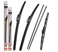 All Season Wiper Blades With Extra Refill Rubber and Direct Fit Rear Wiper Fits Fiat 500L 2012-onwards HAS2615TL11L