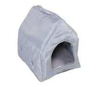 All Seasons Pet House Cat House Indoor for Small to Large Cats, Soft Comfort Pet Hideaway 23.62x20.87x17.72in, with Superior Support, Removable Outer Cover (2#)