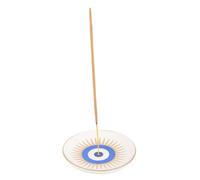 All-Seeing Eye Ceramic Incense Holder: Spiritual Emblem, Third Eye Awakening, Symbol of Protection - Elevate Your Space with Mindfulness and Positive Energy