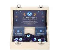 All Seeing Eye Charm (Pack of 36) Something Different Blue One Size