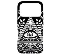 All Seeing Eye God Symbol Pyramid Masonic Case for iPhone 17 Pro