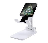 All Seeing Eye Illuminati Masonic Freemason Eye Novelty Cell Phone Stand Adjustable Phone Holder