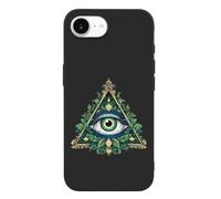 All Seeing Eye Illuminati Masonic Freemason Eye Printed Phone Cover Case Compatible with iPhone 16/16 Plus/16 Pro/16 Pro Max/16 E Funny Lightweight TPU Phones Protector