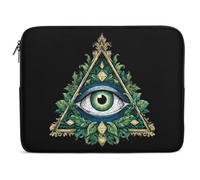 All Seeing Eye Illuminati Masonic Freemason Eye Stylish Laptop Bag Carrying Briefcase Computer Sleeve for Ultrabook Notebook