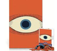 All-Seeing Eye Illustration Jigsaw Puzzles for Teenagers 1000 Pieces Memory Boost Restful Escape Fine Xmas Gift (38x52cm)
