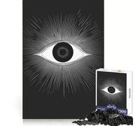 All-Seeing Eye Jigsaw Puzzle for Adults 1000 Pieces Memory Training Quiet Recreation Flawless Cut Holiday Treat (50x75cm)