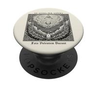 All Seeing Eye Latin Quote Ad Astra Per Aspera PopSockets Adhesive PopGrip