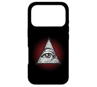 All Seeing Eye Mystic Pyramid Illuminati Secret Symbol Case for iPhone 17 Pro