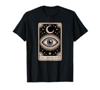 All Seeing Eye Occult Symbol Mystic Tarot Aesthetic T-Shirt
