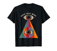 All Seeing Eye, Open Your Mind, Evil Eye, Retro, 60s, 70s T-Shirt