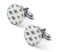All-Seeing Eye Pattern Mens Cufflinks Classic Shirt Cuff Links