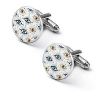 All-Seeing Eye Pattern Mens Cufflinks Classic Shirt Cuff Links