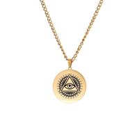 All Seeing Eye Pendant Necklace the Eye of Providence