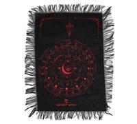 All Seeing Eye Pendulum Divination Cloth Black Blood Red