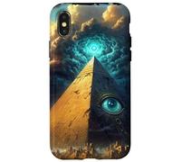 All Seeing Eye Pyramid - Ancient Mystery Art Case for iPhone X/XS