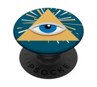 All Seeing Eye Pyramid Sacred Mystic Esoteric Symbol PopSockets Adhesive PopGrip