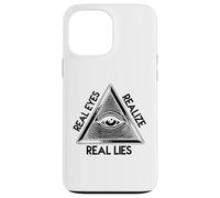 All-Seeing Eye - 'Real Eyes Realize Real Lies Pyramid Case for iPhone 13 Pro Max