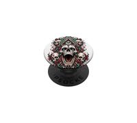 All Seeing Eye Skulls Occult Mystic Horror Visionary Art PopSockets Adhesive PopGrip