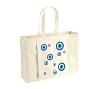 All Seeing Eye Spritual Protection Evil Eye Yoga Bag with Strap Large Capacity, Sport Gym Canvas Tote for Women & Men, Waterproof placemats of Yoga Pilates Mat, Multipurpose Bag for Travel & Fitness