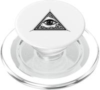 All Seeing Eye - Stay Weird Cyclops Gothic Girl, Evil Eye PopSockets PopGrip for MagSafe