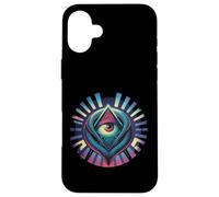 All-Seeing Eye Triangle Symbol Design Case for iPhone 16 Plus