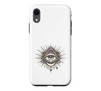 All-seeing eye vintage esoteric mysticism symbol Case for iPhone XR