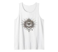 All-Seeing Eye Vintage Esoteric Mysticism Symbol Tank Top